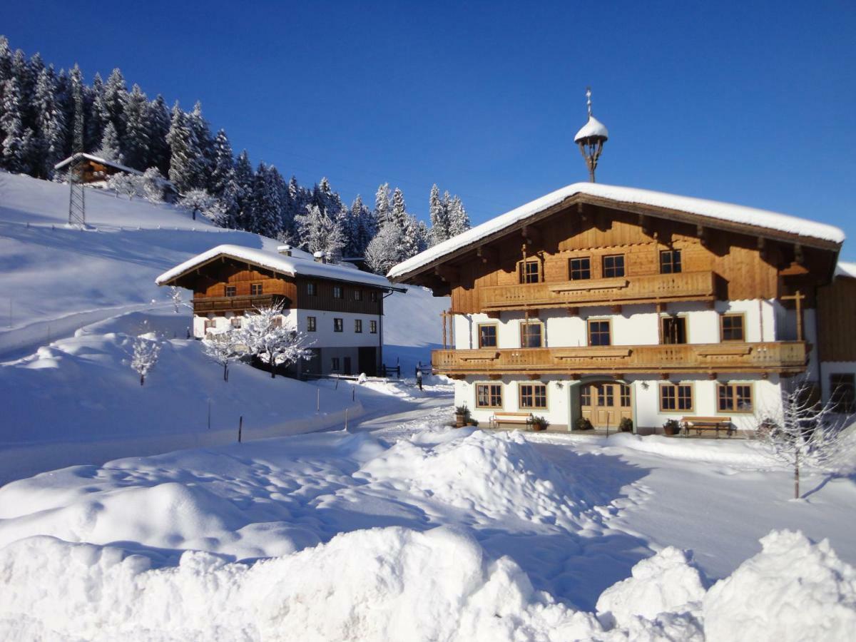 Bio-Bauernhof Niederlehen Fieberbrunn Exterior foto